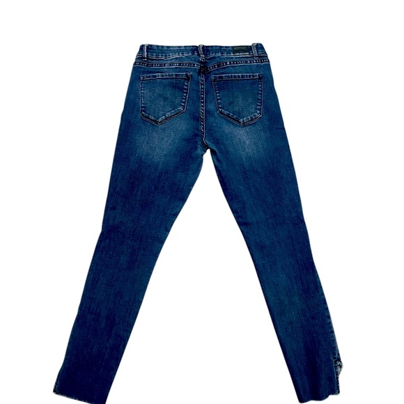 Dear John Skinny Blue Jeans Womens 27 Cut-Offs - Picture 3 of 8